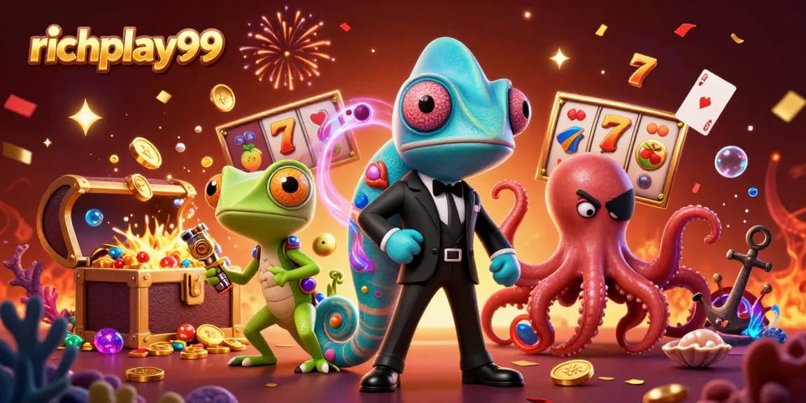 Spin and win at richplay99 with vibrant slots featuring jackpots and lucky symbols.