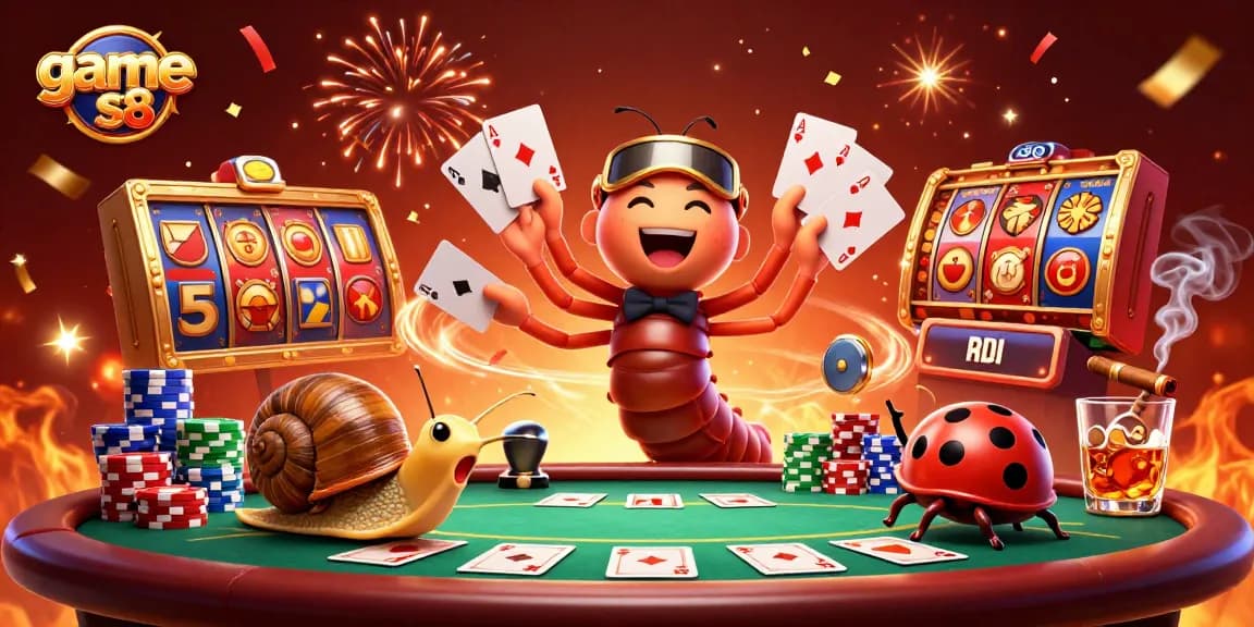 Experience thrilling gameplay with game s8 in this vibrant casino scene.