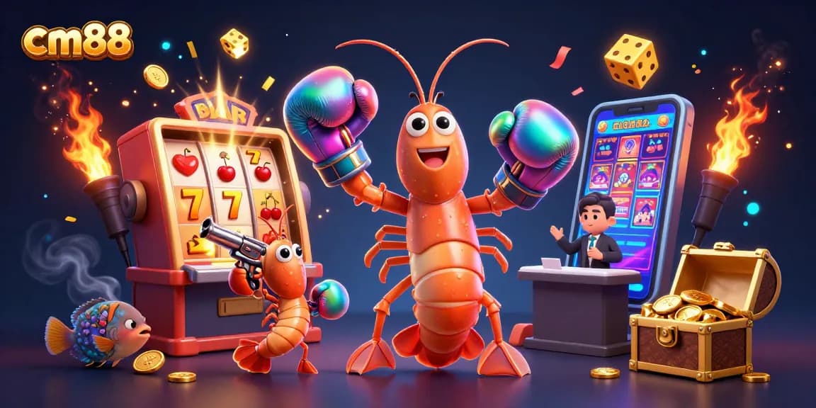 cm88 kích hoạt jackpot với các nhân vật hoạt hình 3D thú vị trong bối cảnh casino sôi động