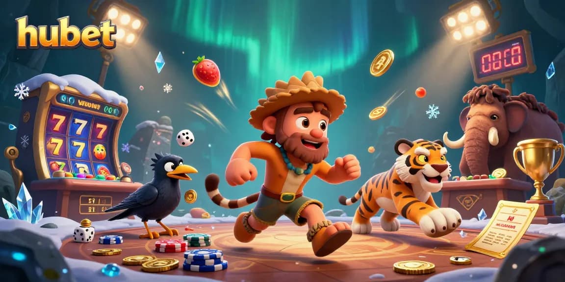Experience thrilling gameplay at hubet with vibrant 3D casino action featuring slots and exciting characters.