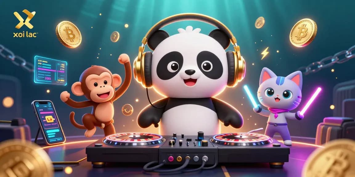 Xoi lac showcases dynamic gambling fun with vibrant characters and immersive gaming elements.