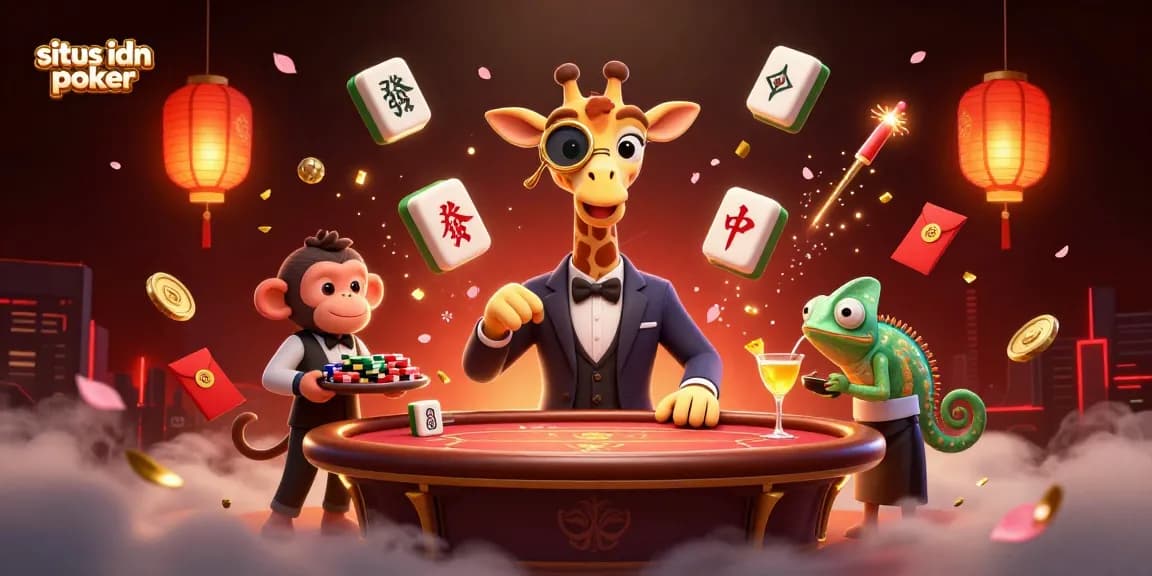 Situs idn poker menawarkan pengalaman bermain yang menakjubkan di meja poker bergerak penuh karakter dan simbol keberuntungan.
