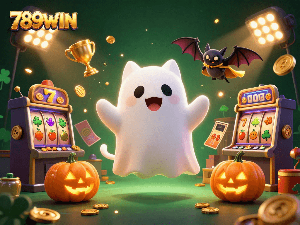 Play exciting slots at 789WIN while enjoying a vibrant digital casino atmosphere filled with immersive characters!