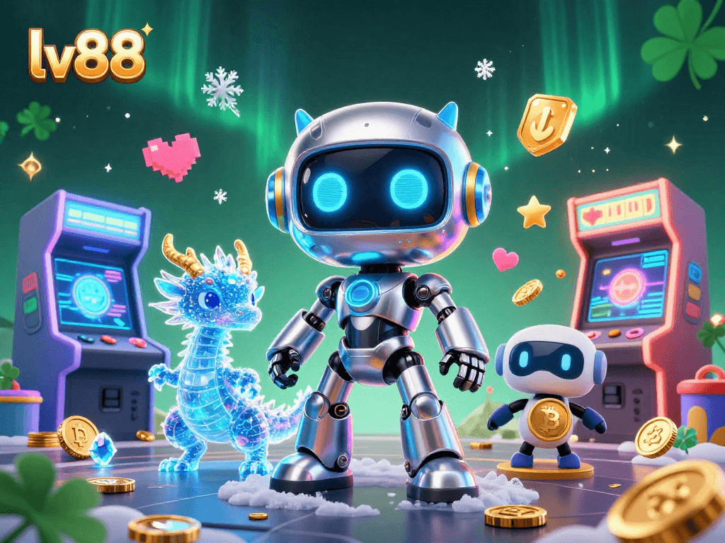 Experience exciting gameplay at lv88 with vibrant casino elements and dynamic 3D characters.