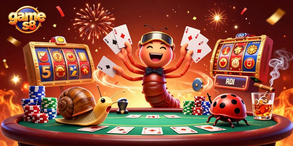 Experience thrilling gameplay with game s8 in this vibrant casino scene.