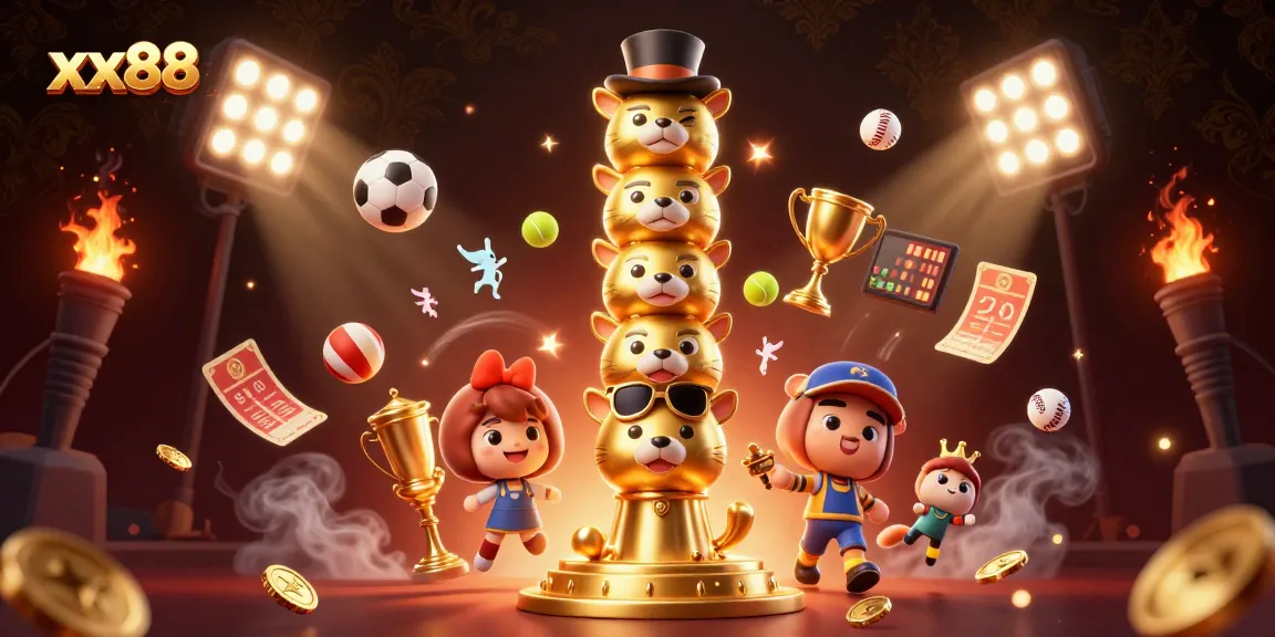 Experience thrilling wins at xx88 with vibrant casino game action and dynamic sports elements.