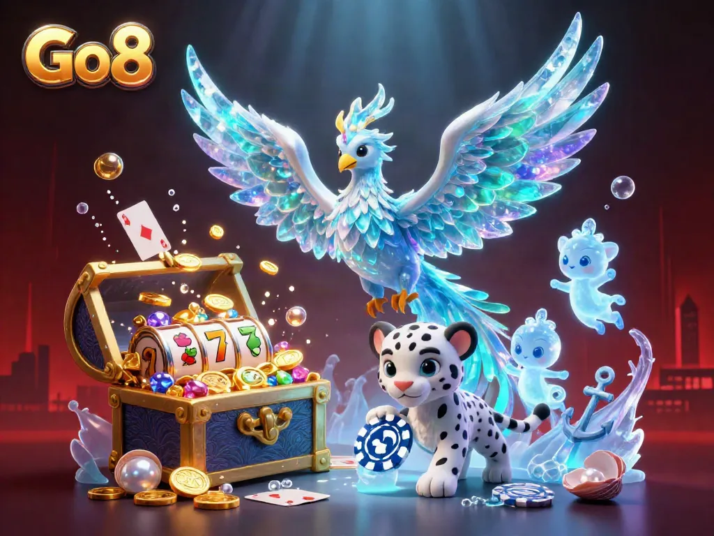 Spin and win with Go8's thrilling slot adventure featuring magical creatures!