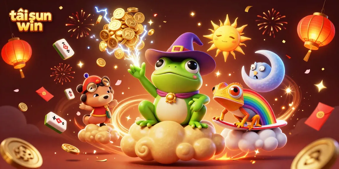 Play and win big with tải sun win in this vibrant casino-themed 3D illustration.