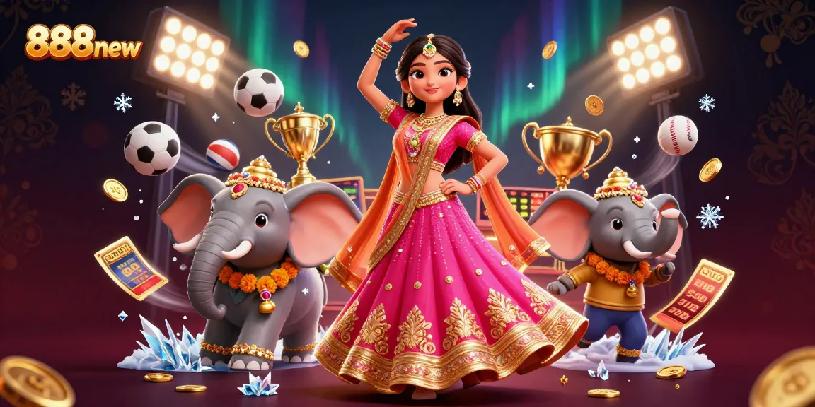 Engage in thrilling gameplay at 888new with vibrant 3D characters and dynamic sports elements.
